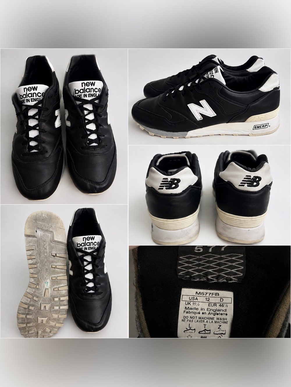New Balance Men's  577 Footballer Made in England